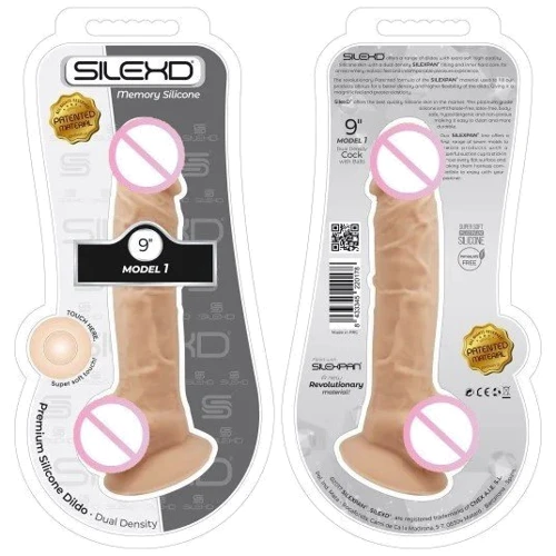 Фаллоимитатор Silexd Vetus Flesh (Premium Silicone Dildo MODEL 1 size 8")
