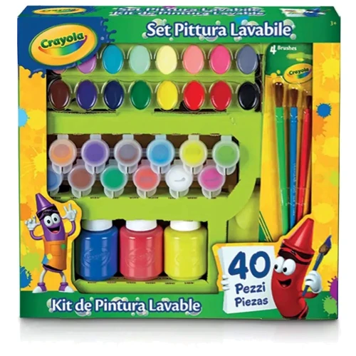 Набор большой для рисования красками Crayola (Washable) (54-0155)