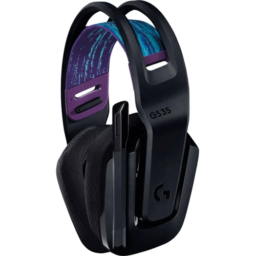 Наушники Logitech G535 Lightspeed Wireless Gaming Headset Black : Тип крепления оголовные