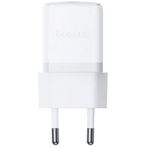 Зарядное устройство Baseus USB-C Wall Charger Palm 1C 20W with USB-C Cable White (P10111602213-01): Тип сетевое