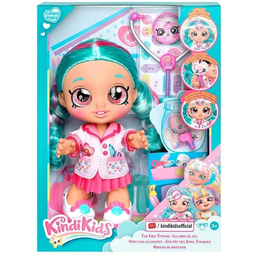 Кукла Moose Kindi Kids Fun time Доктор Синди Попс (50036): Высота, см 25
