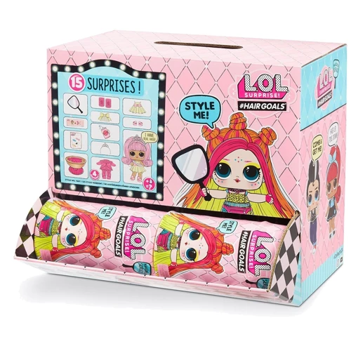 Игровой набор с куклой L.O.L. S5 W2 серии "Hairgoals" - МОДНОЕ ПЕРЕВОПЛОЩЕНИЕ (в ассорт., в дисплее) (556220-W2): Особенности интерактивная кукла