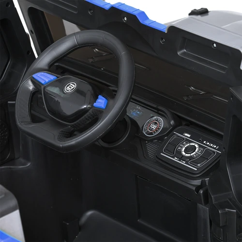 Дитячий електромобіль Bambi Racer Позашляховик синій (M 5845EBLRS-4)