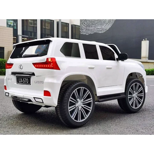 Электромобиль Kidsauto Lexus LX570 STYLE 4WD белый (SMT-7588white): Вид джип