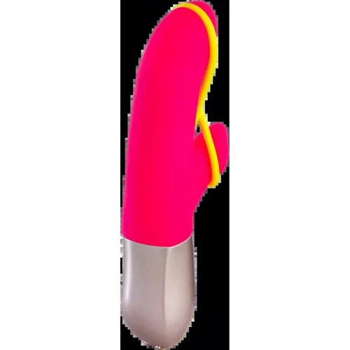 Вибратор Fun Factory AMORINO pink - neon yellow