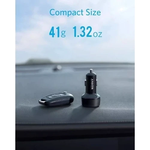 Зарядное устройство ANKER Car Charger USB+USB-C PowerDrive PD+ 20W+15W Black (A2732H11/A2732GF1): Тип автомобильное