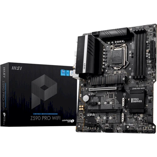 MSI Z590 PRO WIFI ATX 4xDDR4 5333 2xM2 HDMI,DisplayPort