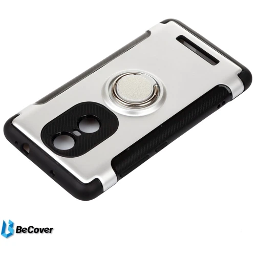 Чохол для телефона BeCover Magnetic Ring Stand Silver for Xiaomi Mi Note 3 (701920) фото 5