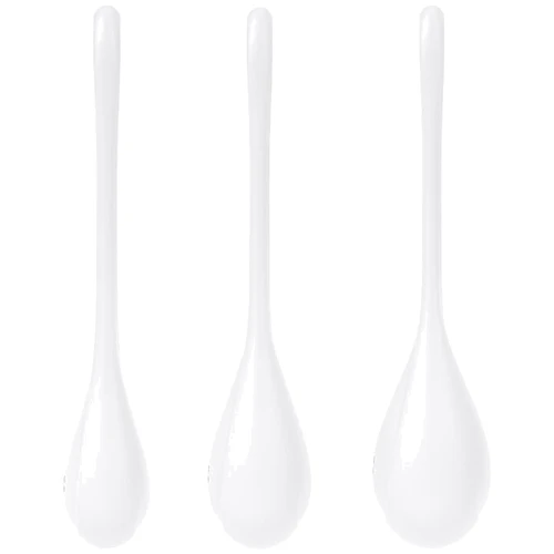 Набор йони бусин Satisfyer Yoni Power 1 White, диаметр 2-2,5-3см, вес 22-46-74гр