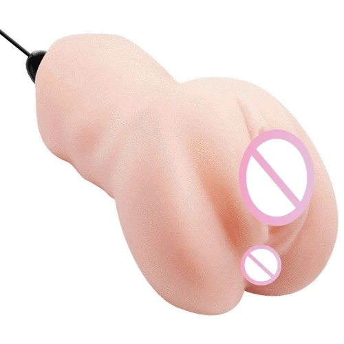 Мастурбатор с вибрацией LYBAILE Crazy Bull - Realistic Pocket Pussy (BM-009228Z)