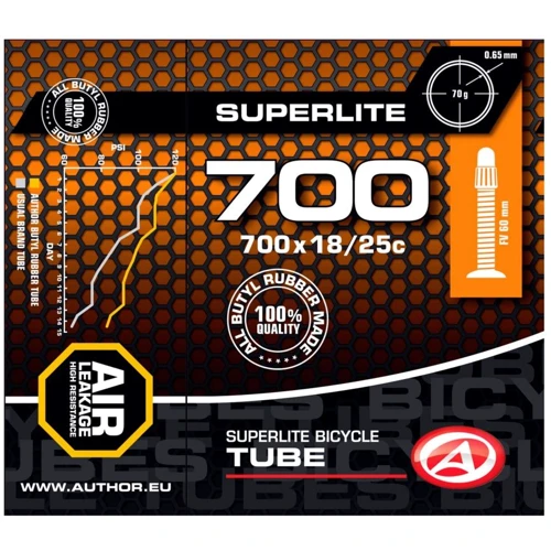 

Велокамера Author AT-ROAD-700C SuperLite FV60 (37270202)