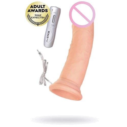Вибратор Toyfa RealStick Elite Suction cup based vibrator(телесный)