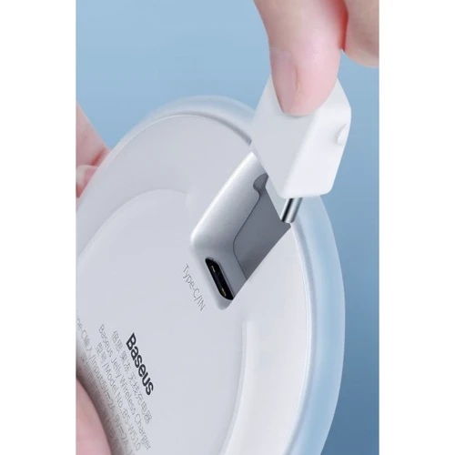 Зарядний пристрій Baseus Wireless Charger Jelly 15W White (WXGD-02) фото 4