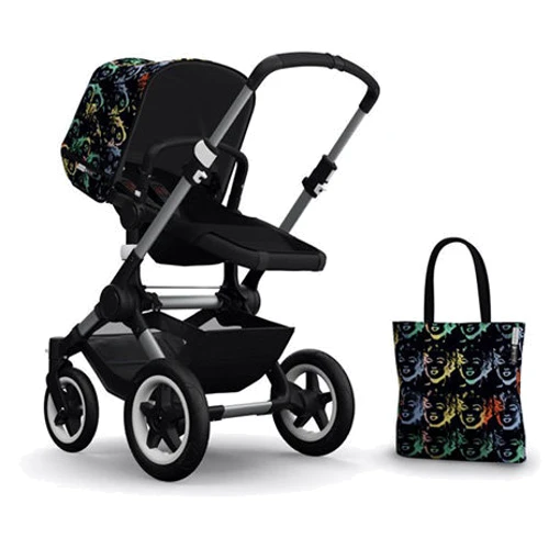Универсальная коляска 2в1 Bugaboo BUFFALO Andy Warhol MARILYN/BLACK