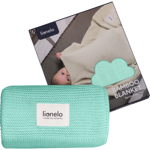 Одеяло Lionelo Bamboo Blanket Green Mint (LO-BAMBOO BLANKET GREEN MINT)