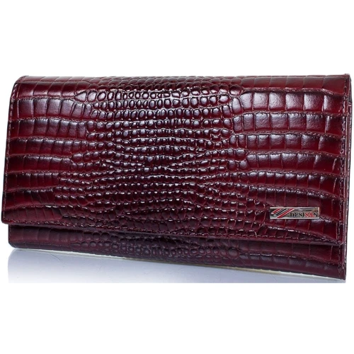 Женский кошелек Desisan бордовый (SHI057-626-17KRLak)