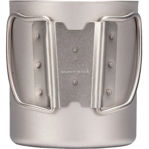 Кухоль Термокухоль Snow Peak MG-051FHR Titanium Double Wall Mug 220 ml (1200.05.60): Колір серый