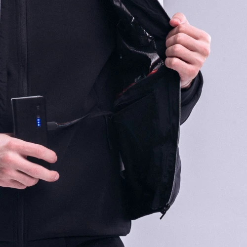 Жилет Peak FW494041-BLA 52 черный с подогревом: Тип застежки На молнии