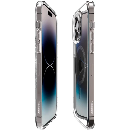 Чехол для iPhone Spigen Ultra Hybrid MagFit Carbon Fiber (ACS06578) for iPhone 15 Pro Max фото 7