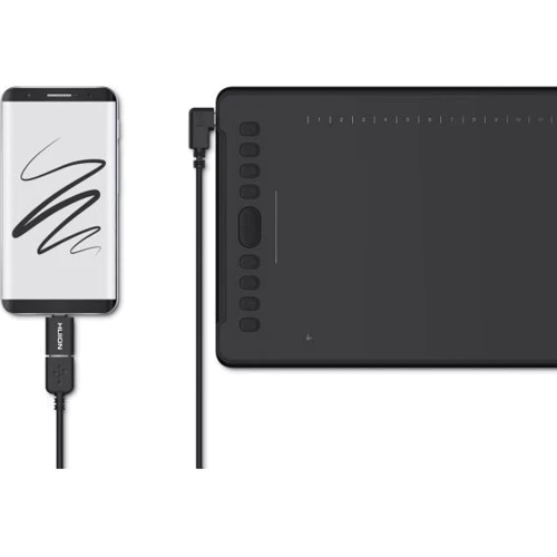 Графічний планшет Huion H1161: Multitouch немає