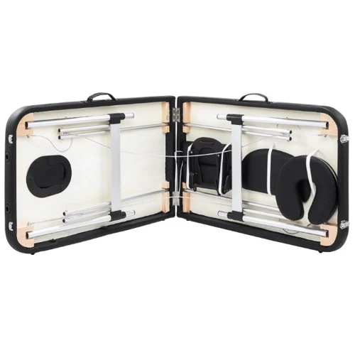 Массажный стол 4FIZJO Massage Table Alu W70 Black (P-5907739318398)