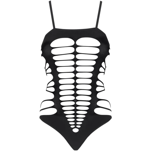 Сексуальное боди с вырезами Obsessive B122 black S/M/L