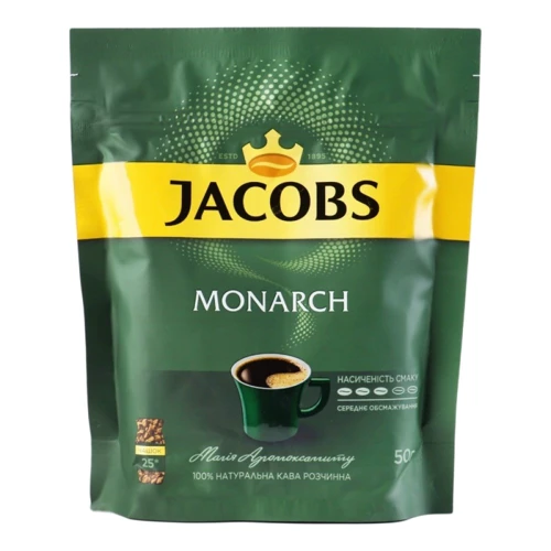 Кофе растворимый Jacobs Monarch 50 г (4820206290106)