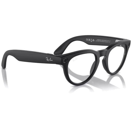 Смарт-окуляри Ray-Ban Meta Headliner Matte Black Frame/Clear-Grey Transitions Lenses size M (RW4009 601SM3 50-23) фото 11