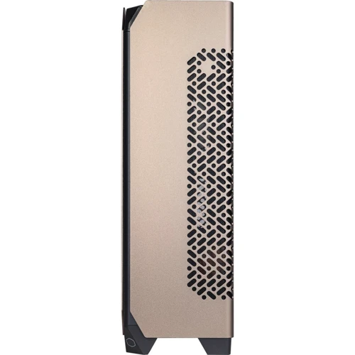 Корпус Cooler Master NCORE 100 MAX Small Form Factor (SFF) Bronze 850 W (NR100-ZNNN85-SL0): Материал передней панели алюминий
