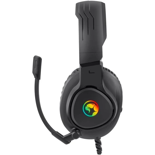 Наушники Marvo HG8958 RGB-LED Black (HG8958): Тип конструкции полноразмерные