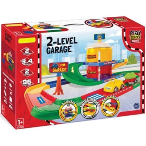 Ігровий набір Tigres Play Tracks Garage Паркінг 2 поверхи (53010)