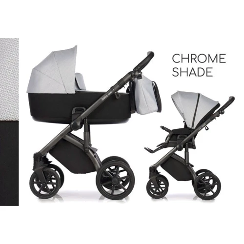 Универсальная коляска 2 в 1 Roan Bass Next (Chrome Shade): Количество блоков 2