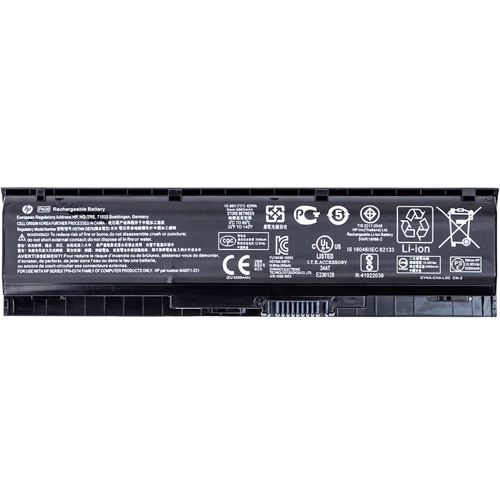 Батарея для ноутбука PowerPlant HP Omen 17-W000NV (PA06) 11.1V 5200mAh: Сумісність HP Omen 17-W000NV, 17-W001NQ, 17-W002NG, 17-W005NG, 17-W007NO, 17-W007UR, 17-W010ND, 17-W010UR, 17-W013NG, 17 NG, 17-W226NF, 17-W262CL, HP Pavilion 17-AB002NE, 17-AB200NX, 17-AB202NC, 17-AB204NG, 17-A