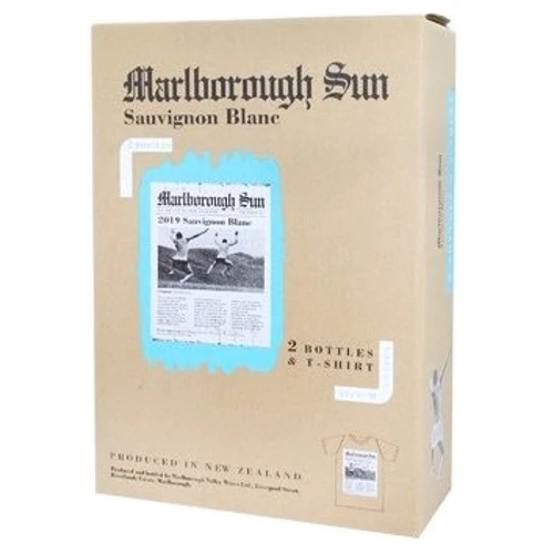 Набор вина Sauvignon Blanc Marlborough Sun (0.75 л)+ Sauvignon Blanc Marlborough Sun, Saint Clair (0,75 л) (BW32720)+ футболка размер M: Страна производитель Новая зеландия
