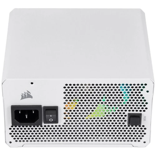 Блок питания Corsair CX750F RGB White (CP-9020227-EU): Коннекторы 20+4 pin / 2x4+4pin / HDDх4 / SATAх8 / 4x6+2pin