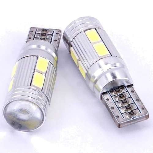 Габарит LED IDIAL 487 T10 10LED 3030 SMD 6000K 12V (2шт)