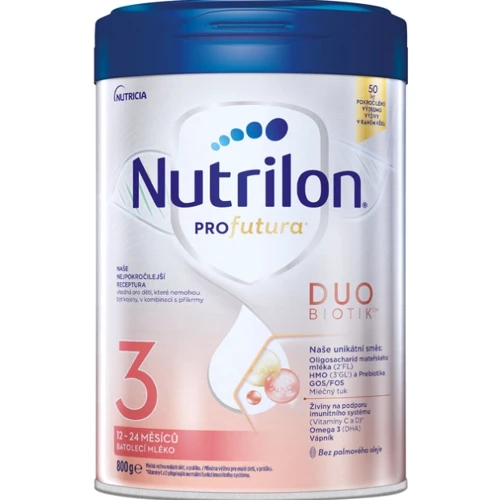 Смесь молочная сухая Nutrilon Profutura 3 для детей от 12 до 24 месяцев 800 г (8718117612109)
