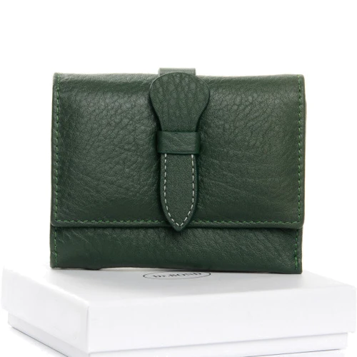 Женский кошелек Dr. Bond зеленый (32619 dark-green)