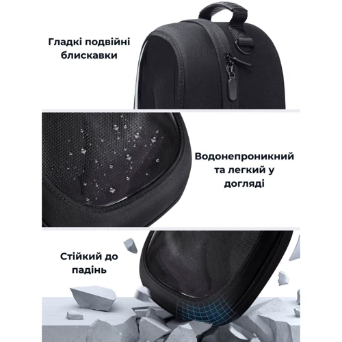 Аксессуар для приставок Сумка-чехол JSAUX BG0114 для VR-гарнитуры: Vision Pro, Quest 2, Quest 3, PS VR, PS VR2 | Консолей: Steam Deck/OLED, ROG Ally/X, Switch, Swith OLED