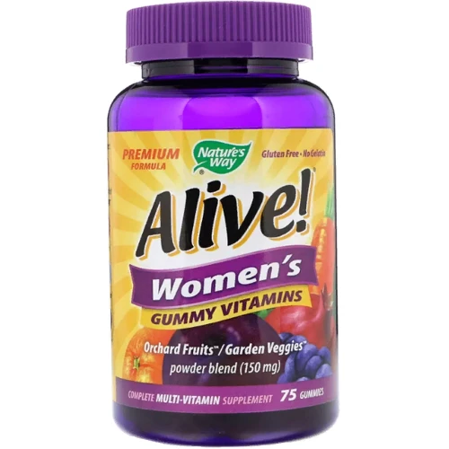 Nature's Way, Alive! Women's Vitamins, 75 Gummies (NWY-15897)