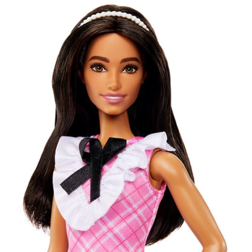 Лялька Barbie Модниця в рожевій сукні з жабо (HJT06): Висота, см 29