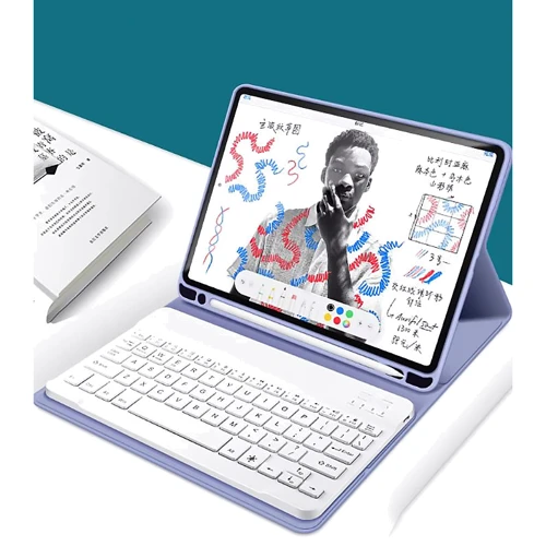 Аксесуар для iPad BeCover Case Smart Keyboard Purple for iPad Pro 11 2024 M4 (713002) фото 10