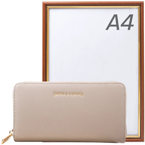 Жіночий гаманець Smith & Canova сірий (FUL-26818-grey): Стать жіночий