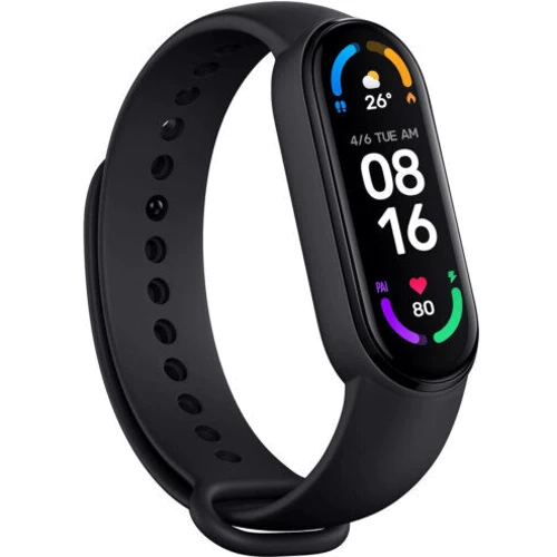 Фитнес-браслет Xiaomi Mi Smart Band 6 Black NFC (BHR4954GL)