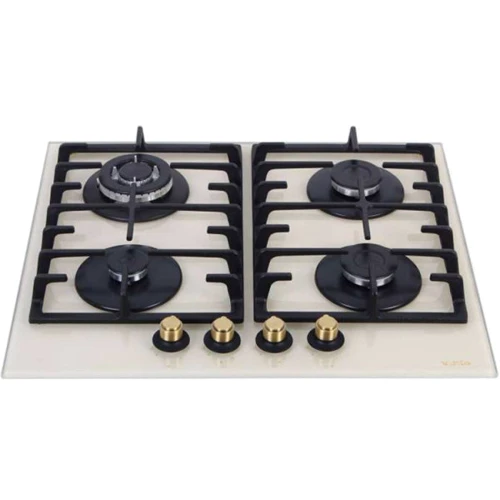 Варильна поверхня газова Ventolux HSF640-M3G T (IVORY/BRONZE): Кількість конфорок 4
