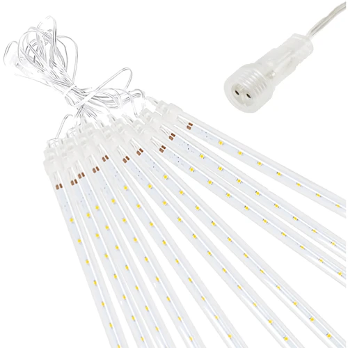 Гирлянда метеоритный дождь Springos 4 м 480 LED CL1212 Warm White: Тип Бахрома