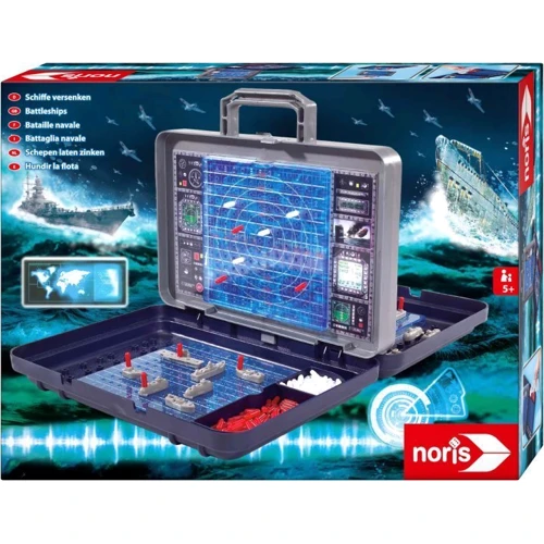 Настольная игра Noris Морской бой в кейсе (606100335): Возраст от 5-ти лет