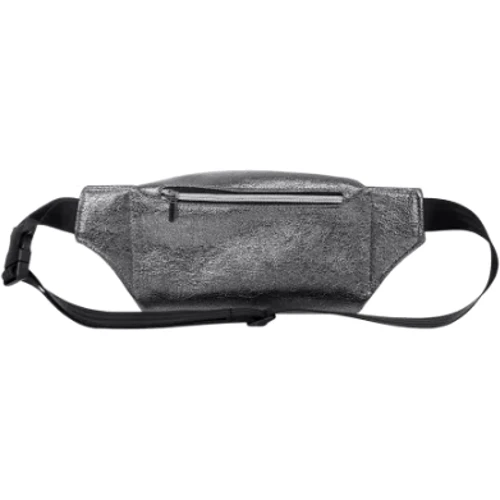 Женская поясная сумка Sambag Tirso MSSP темное серебро (80114035): Фактура Гладкая, Матовая