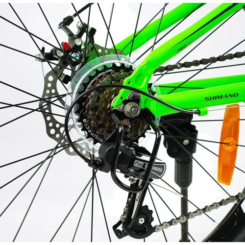 Велосипед Corso Optima 24" зелений (TM-24326): Гальма дисковые механические