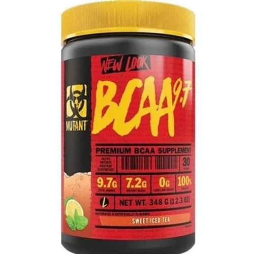 Амінокислота для спорту Mutant BCAA 9.7 348 g / 30 servings / Sweet Iced Tea